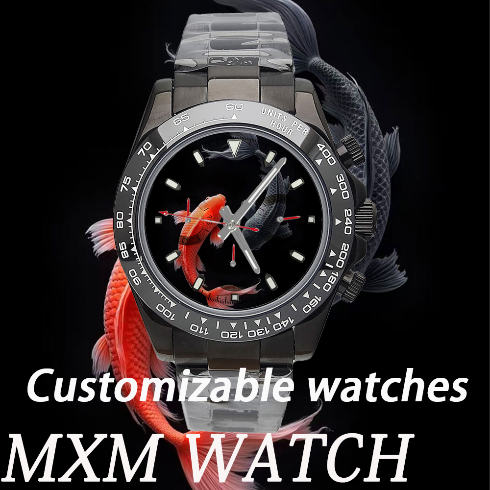 Jewelry For Watches - 맞춤형 크리에이티브 VK63 시계 39.3mm 남성용