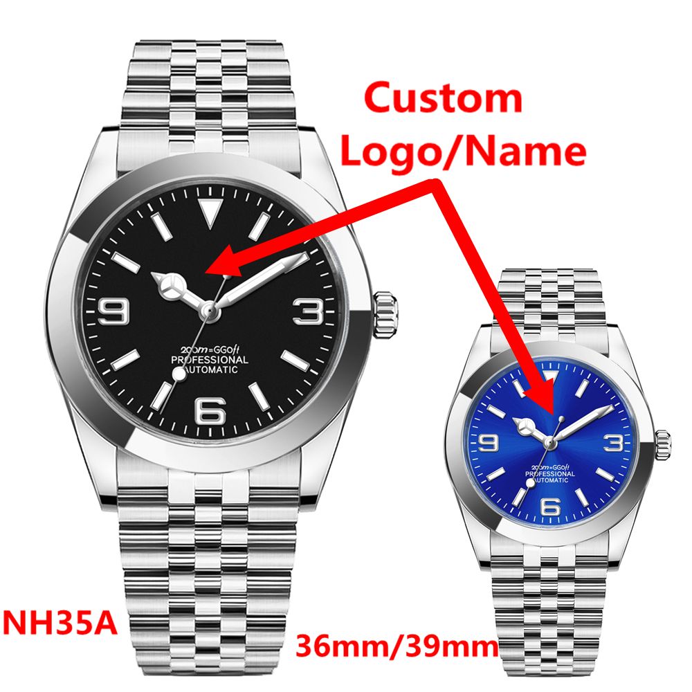 Jewelry For Watches - 맞춤형 로고 고급 NH35 시계 여성