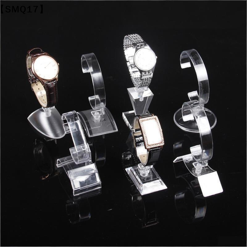 5개 시계 디스플레이 스탠드, C형 원형 투명 홀더 카 - Jewelry And Watches Inc 리뷰 및 가격