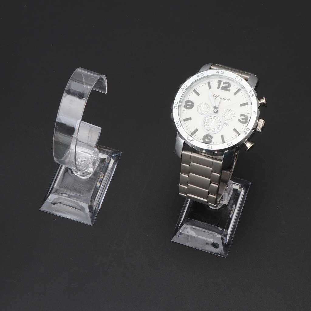 도매 10PCS 투명 아크릴 시계 디스플레이 홀더, 남 - Jewelry And Watches Inc 리뷰 및 가격