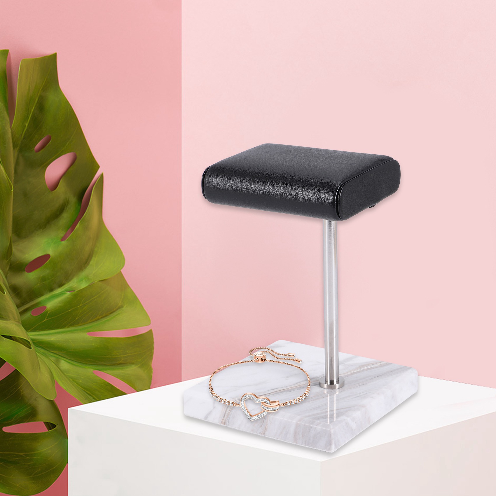 ABQR 화이트 대리석 시계 팔찌 디스플레이 스탠드 블 - Jewelry For Watches 리뷰 및 가격