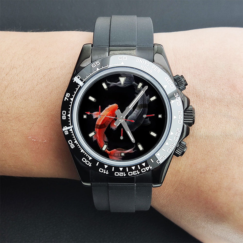 맞춤형 크리에이티브 VK63 시계 39.3mm 남성용  - Jewelry For Watches 리뷰 및 가격