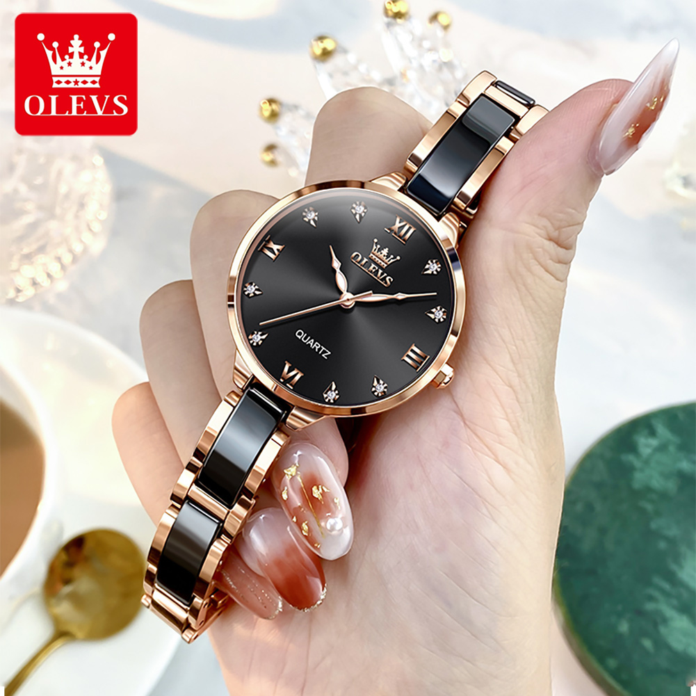 OLEVS 5872 여성용 쿼츠 손목시계 방수 시계 여 - Jewelry For Watches 리뷰 및 가격