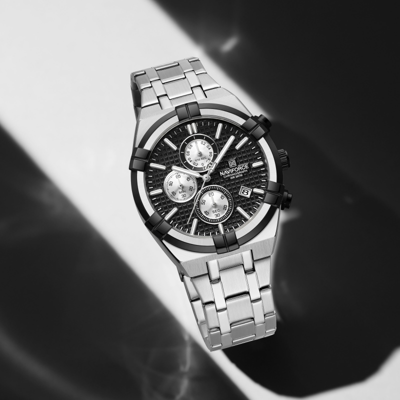 나비포스 남성용 쿼츠 크로노그래프 시계, 방수 기능,  - Jewelry For Watches 리뷰 및 가격