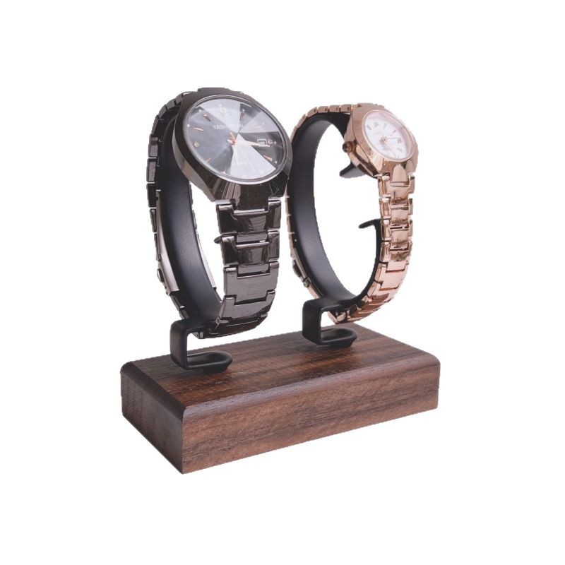 1Pcs 쥬얼리 정리함 나무 C형 시계 홀더 디스플레이 - Jewelry And Watches Inc 리뷰 및 가격