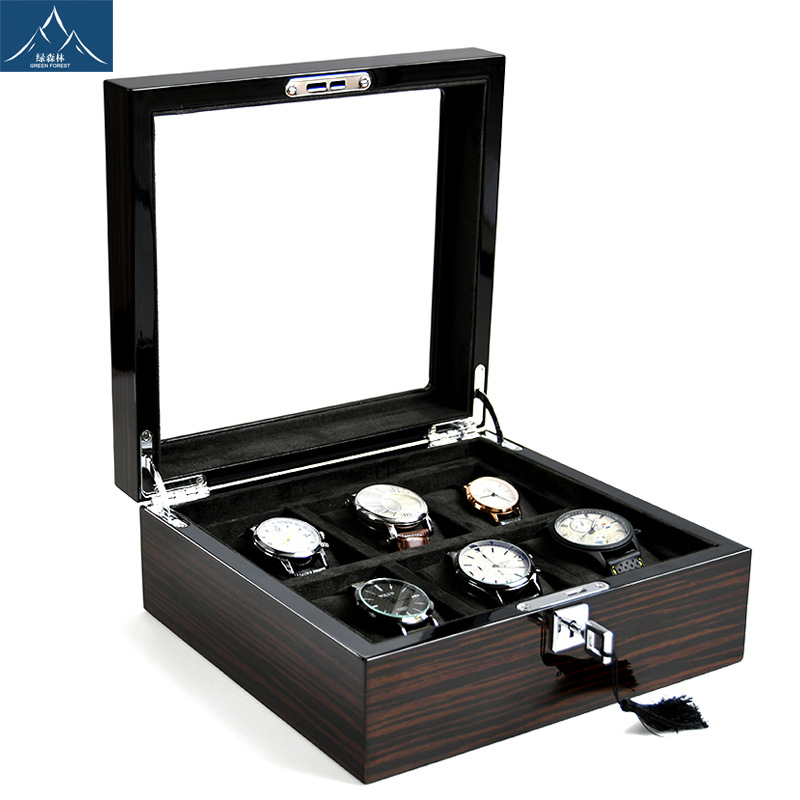 Hxl 나무 피아노 래커 다중 위치 시계 상자 보석 보 - Watch Display Box 리뷰 및 가격