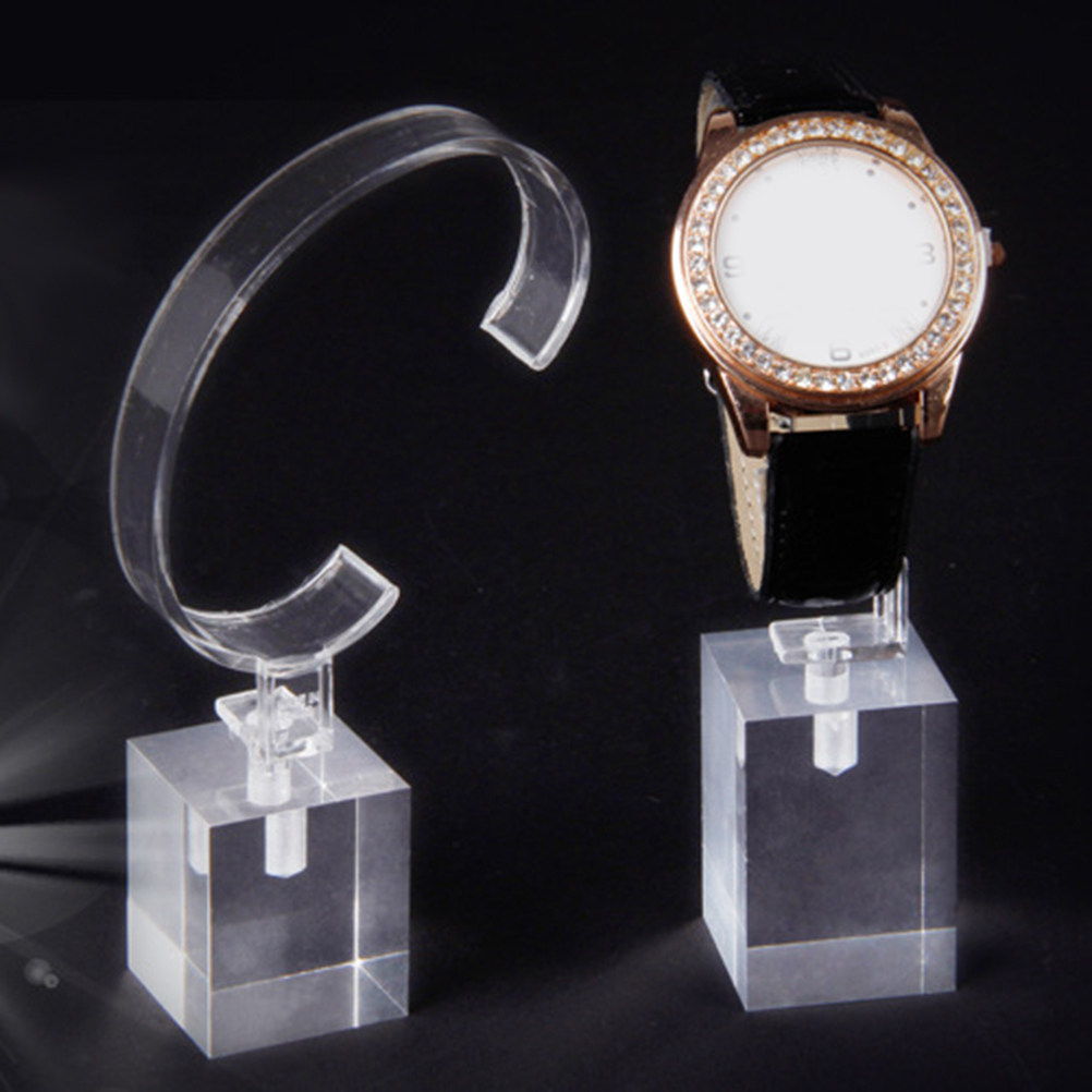 3개 세트의 C자형 아크릴 시계 진열대, 고급스러운 매 - Jewelry And Watches Inc 리뷰 및 가격