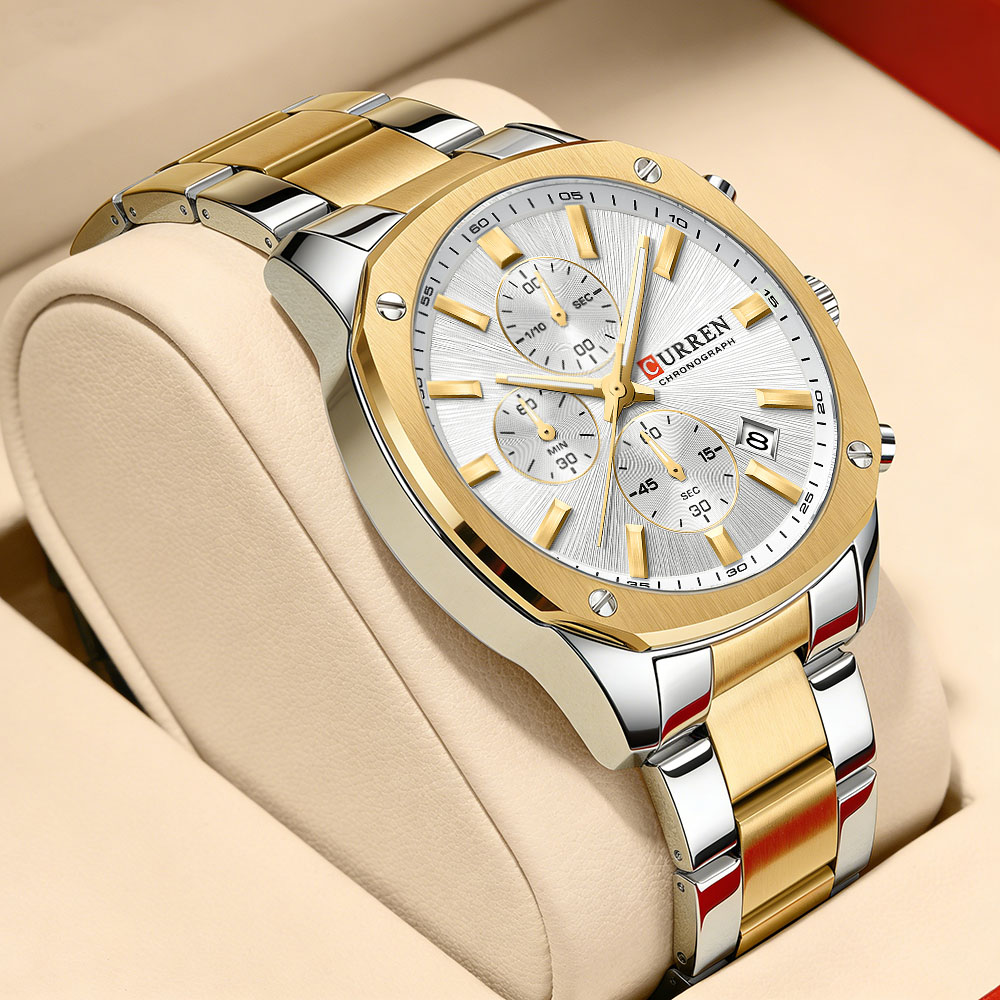 CURREN 모던 남성용 42mm 스포츠 시계 - 스테 - Jewelry For Watches 리뷰 및 가격