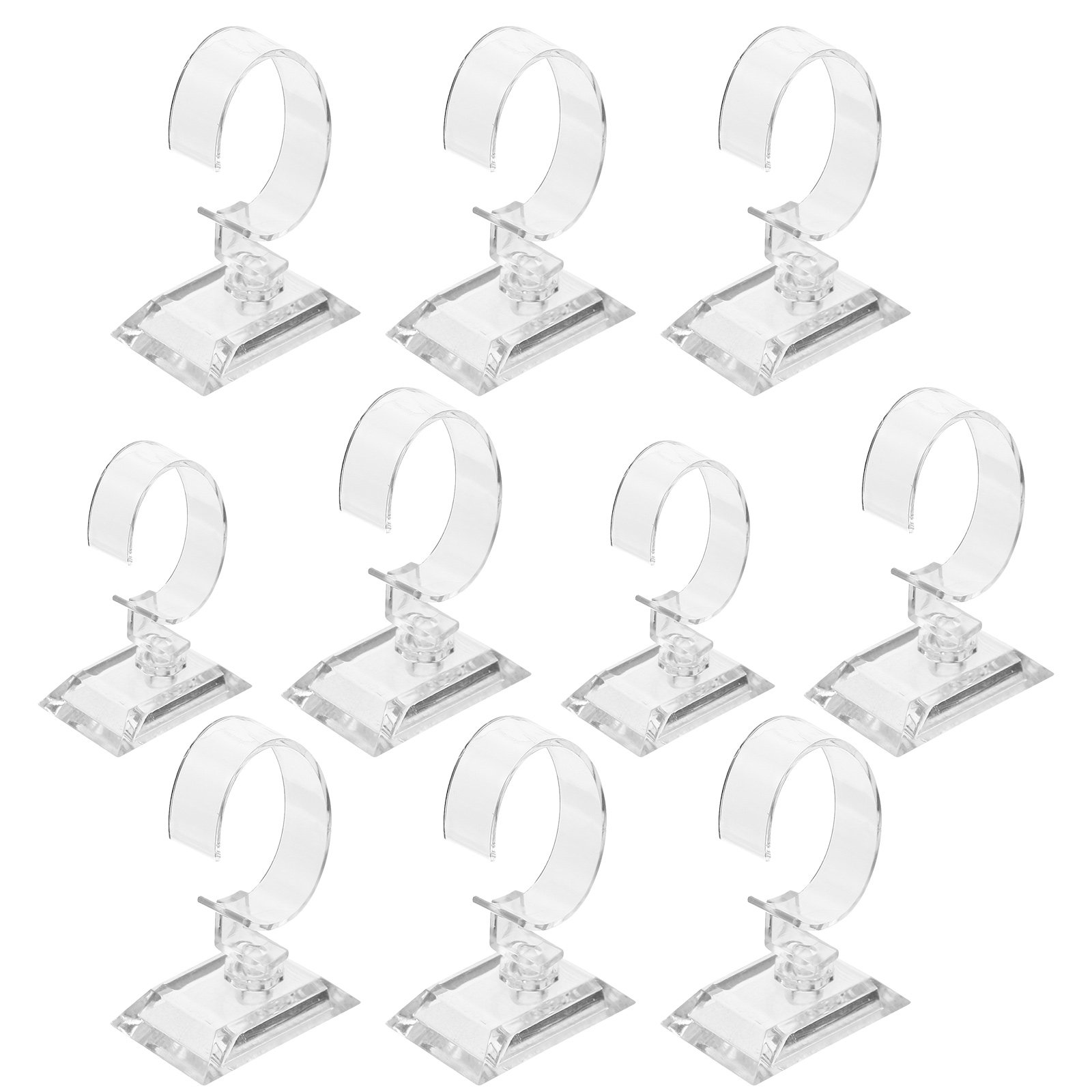 10개 세트 투명 시계 정리대, C자형 팔찌 보관대,  - Jewelry And Watches Inc 리뷰 및 가격