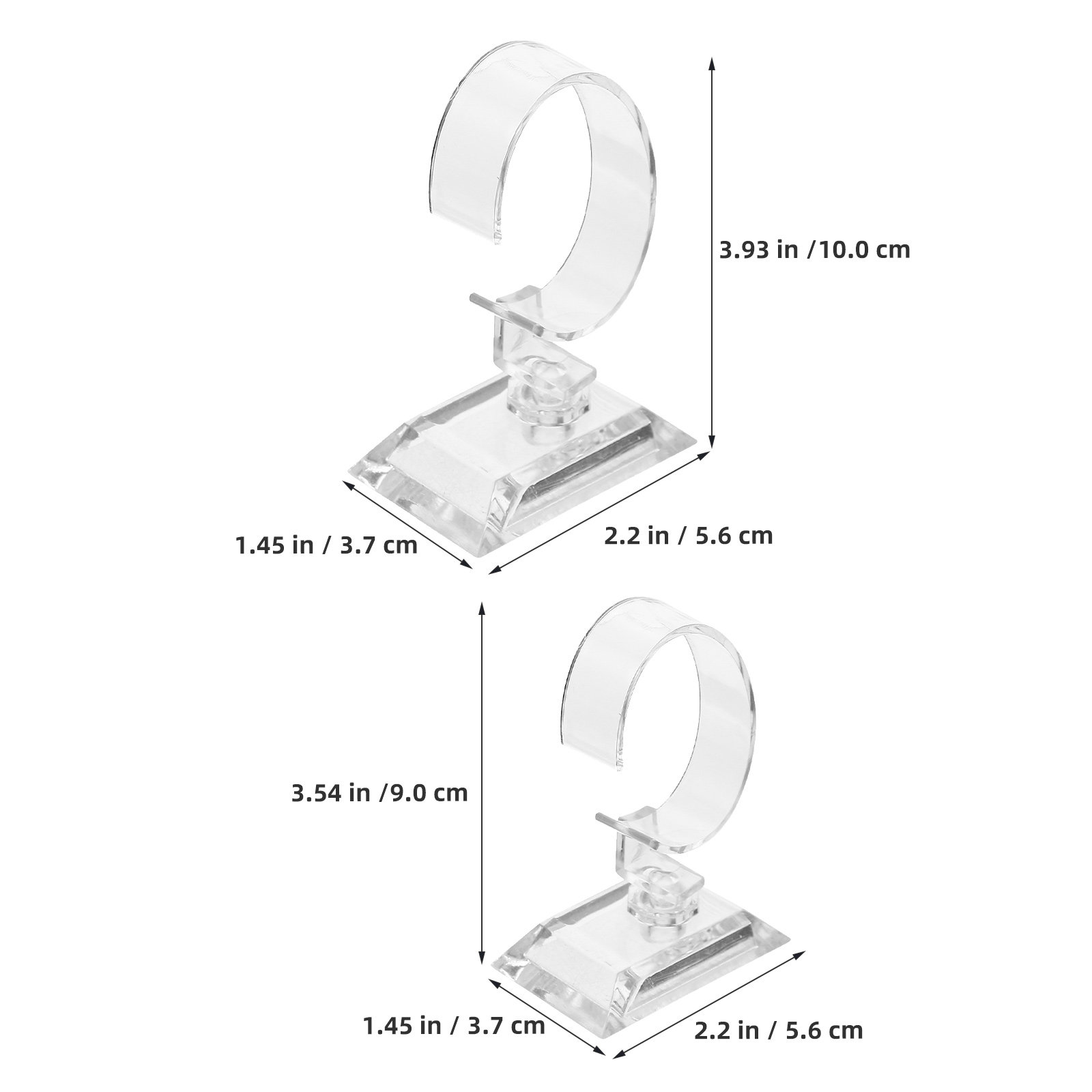 10개 세트 투명 시계 정리대, C자형 팔찌 보관대,  - Jewelry And Watches Inc 리뷰 및 가격